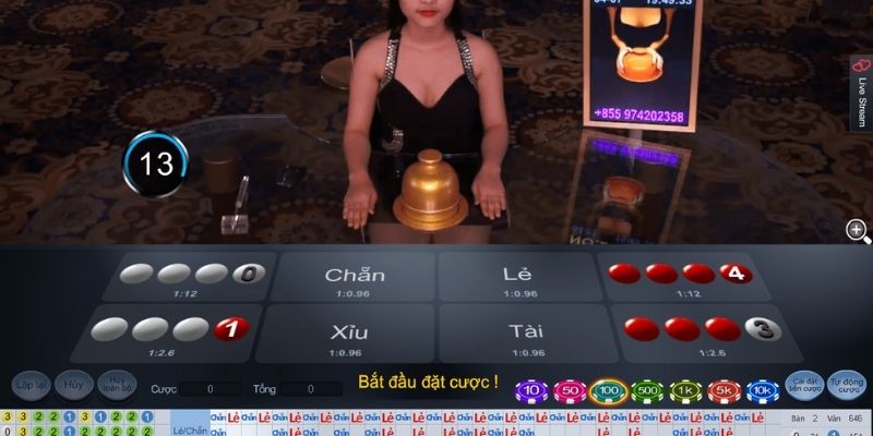 Cách xóc đĩa xanh chín tại casino Jun88 bất bại 6 xoc dia 2 5